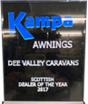 Kampa Awnings Scottish Dealer of the year 2017